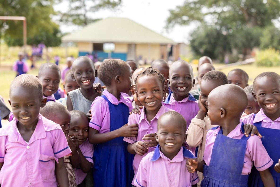 Development Center All smiles at a ChildFund-supported early childhood development center in Katakwi District.